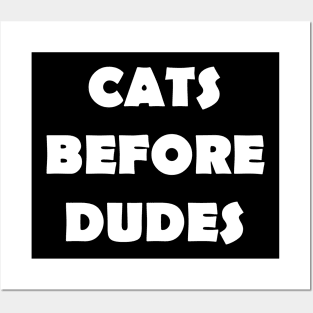 CAT DEFORE DUDES Posters and Art